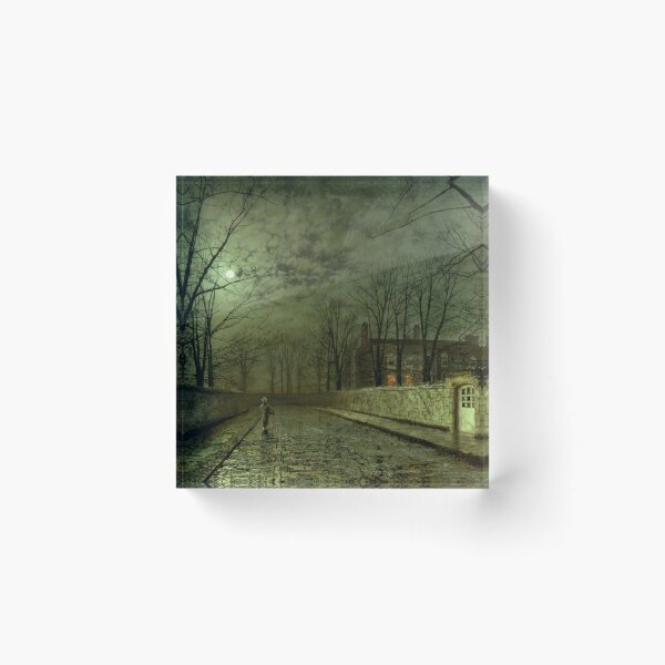 Item preview, Silver Moonlight – John Atkinson Grimshaw (1880) designed and sold by Art Outlaws.