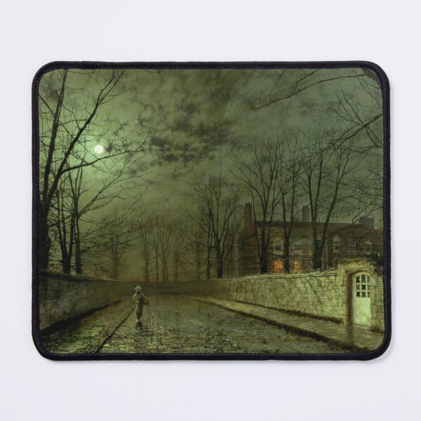 Item preview, Silver Moonlight – John Atkinson Grimshaw (1880) designed and sold by Art Outlaws.