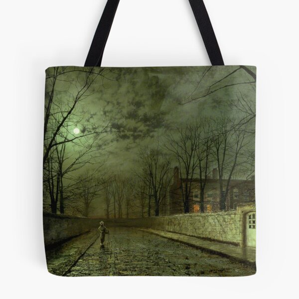Item preview, Silver Moonlight – John Atkinson Grimshaw (1880) designed and sold by Art Outlaws.