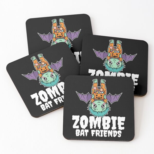 Item preview, ZOMBIE BAT FRIENDS - ZOMBIE HALLOWEEN designed and sold by KEF Custom.