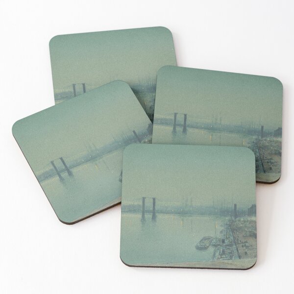 Item preview, Quai de Paris, Rouen – John Atkinson Grimshaw (1893) designed and sold by Art Outlaws.