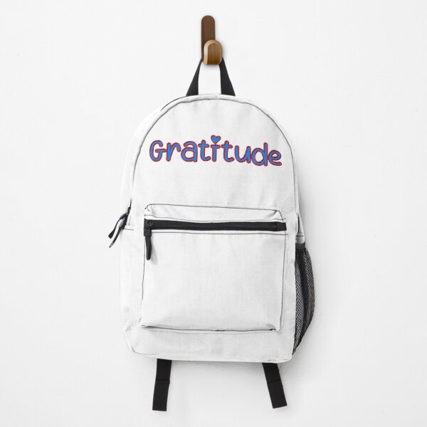 Item preview, Gratitude in red and blue with a heart designed and sold by DaveDanchuk.