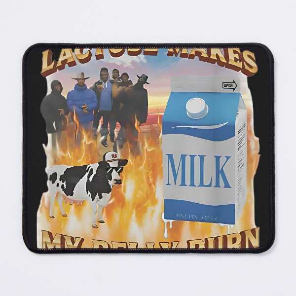 Item preview, Lactose Makes My Belly Burn – Funny Dairy Humor designed and sold by sivyedin.