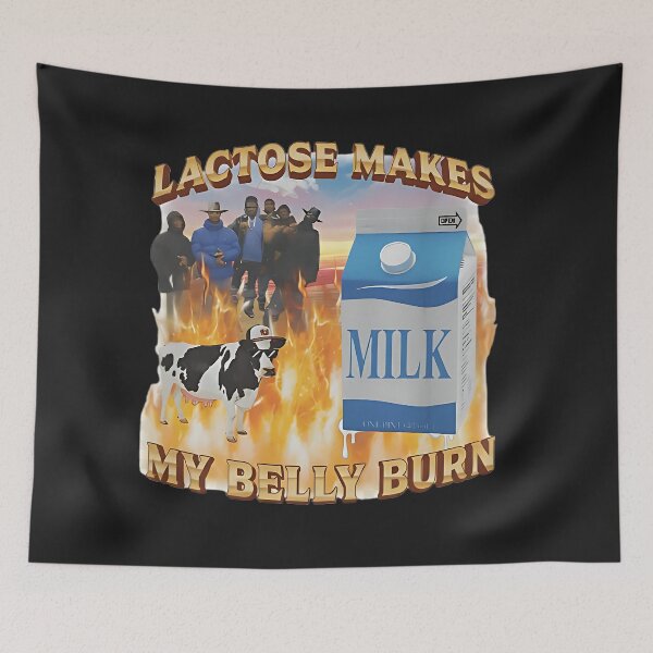 Item preview, Lactose Makes My Belly Burn – Funny Dairy Humor designed and sold by sivyedin.