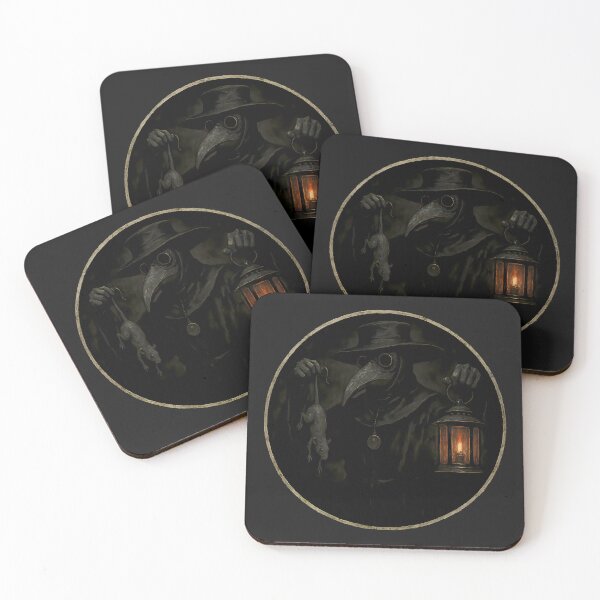 Item preview, Creepy Plague Doctor designed and sold by Funny Vintage Stickers And T-Shirts.