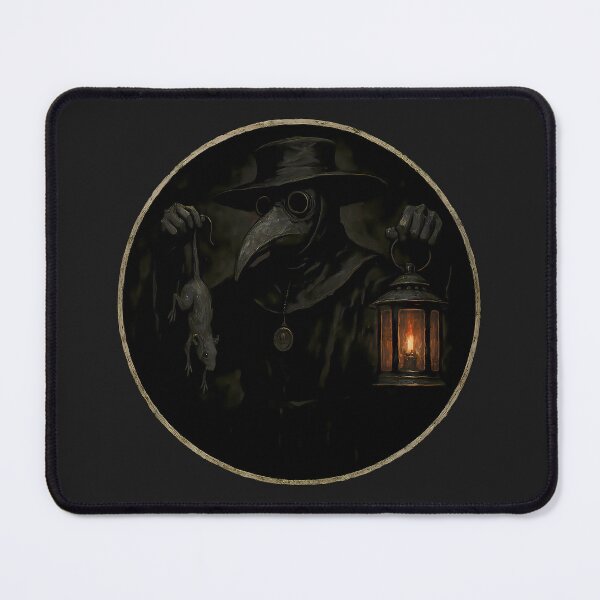 Item preview, Creepy Plague Doctor designed and sold by Funny Vintage Stickers And T-Shirts.
