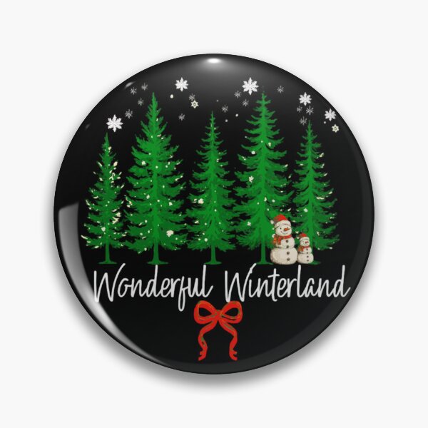 Item preview, Christmas Trees Wonderful Winterland Text Based  designed and sold by DivineHaven.
