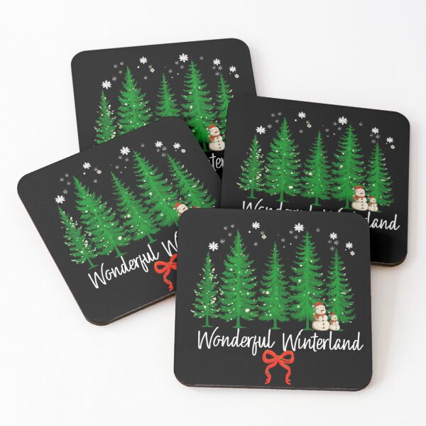 Item preview, Christmas Trees Wonderful Winterland Text Based  designed and sold by DivineHaven.