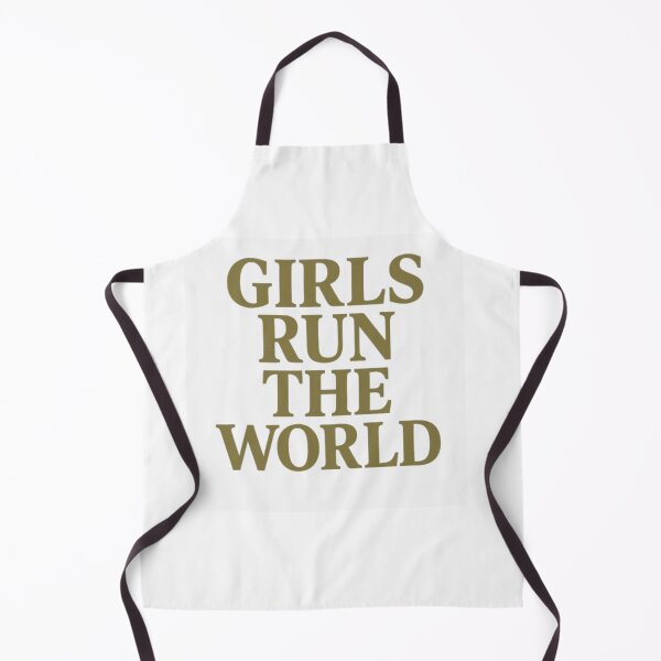 Item preview, Girls Run the World Feminist Empowerment Bold Typography Retro Quote Design designed and sold by Rockz-Fashion.