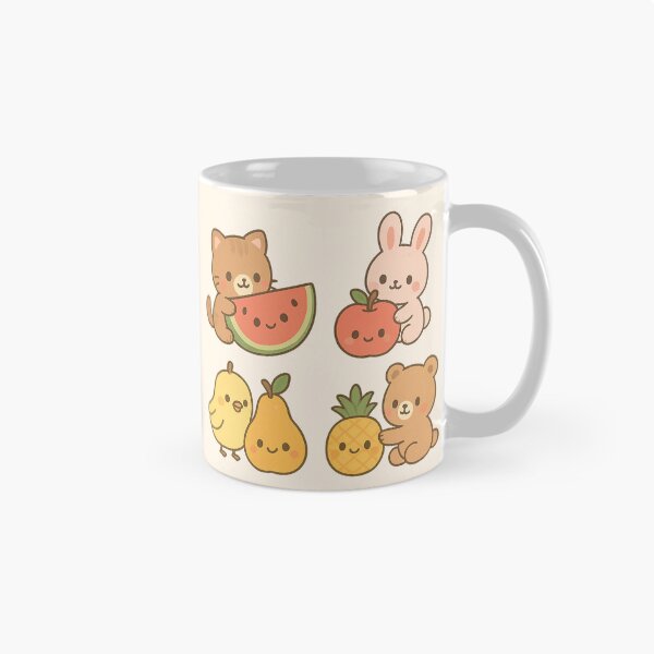 Item preview, Kawaii Animals Playing with Fruits designed and sold by _Smiley_.