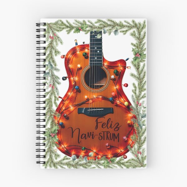Item preview, Feliz Navi-Strum – Funny Christmas Guitar for Musicians designed and sold by Hintotees.