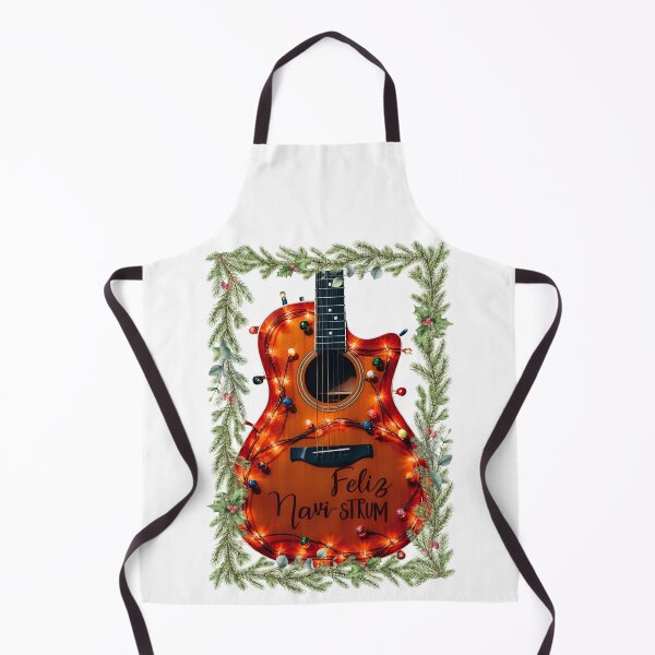 Item preview, Feliz Navi-Strum – Funny Christmas Guitar for Musicians designed and sold by Hintotees.
