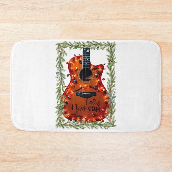 Item preview, Feliz Navi-Strum – Funny Christmas Guitar for Musicians designed and sold by Hintotees.