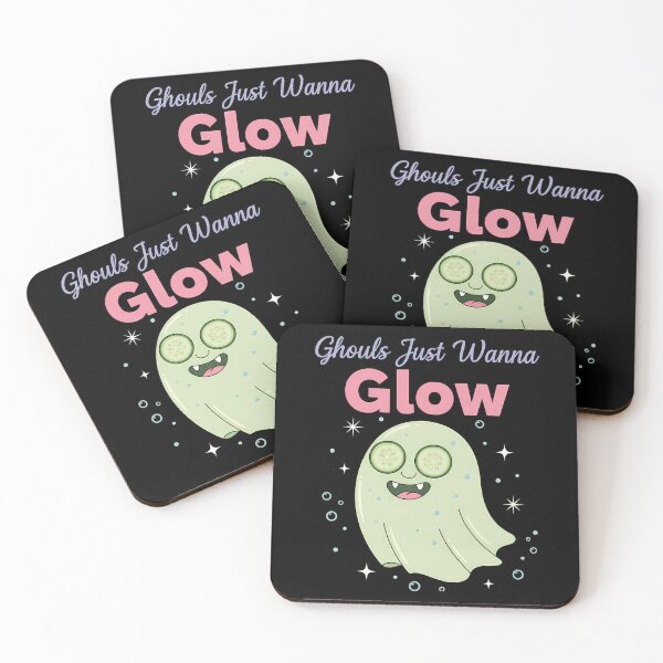 Item preview, Ghouls Just Wanna Glow – Halloween Esthetician Ghost Design (2) designed and sold by InkoraLab.