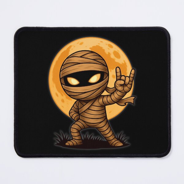 Item preview, Halloween Mummy Costume Rock Hand Moon Party Design designed and sold by JerdbordinShop.