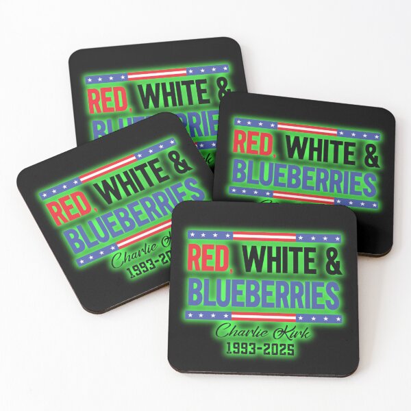 Item preview, Charlie Kirk Red White And Blueberries designed and sold by WoodburyLake.