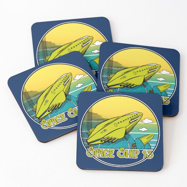 Item preview, Space Ship 13 Vintage Sci Fi Logo designed and sold by CRHPOD20.