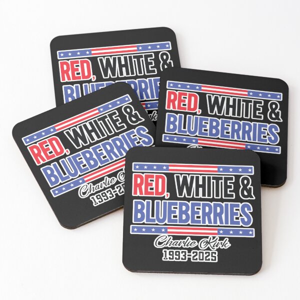 Item preview, Charlie Kirk Red White And Blueberries designed and sold by WoodburyLake.