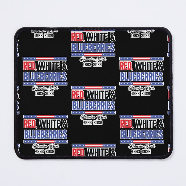 Item preview, Charlie Kirk Red White And Blueberries designed and sold by WoodburyLake.