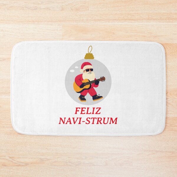 Item preview, Feliz Navi-Strum – Funny Christmas Guitar for Musicians designed and sold by Hintotees.