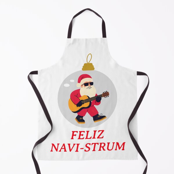 Item preview, Feliz Navi-Strum – Funny Christmas Guitar for Musicians designed and sold by Hintotees.