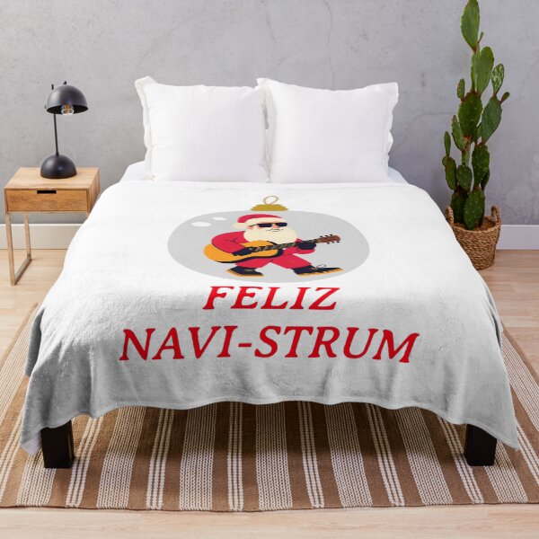 Item preview, Feliz Navi-Strum – Funny Christmas Guitar for Musicians designed and sold by Hintotees.