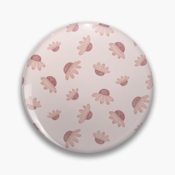 Aperçu de l'œuvre Motif floral rose poudré, design botanique minimaliste pastel créée et vendue par StudioMeggi.