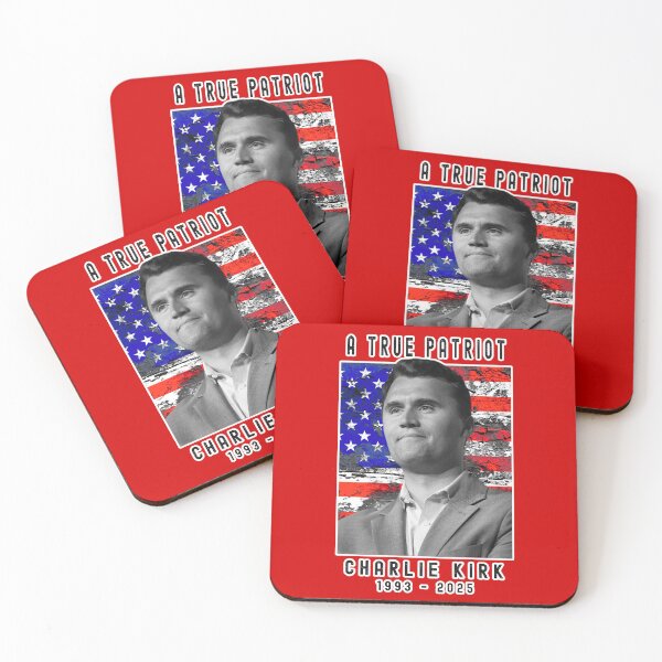 Item preview, Charlie Kirk A True Patriot  designed and sold by WoodburyLake.
