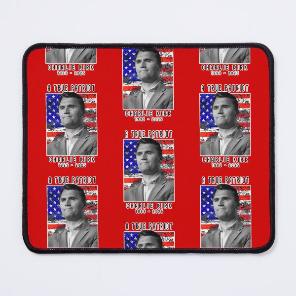 Item preview, Charlie Kirk A True Patriot  designed and sold by WoodburyLake.