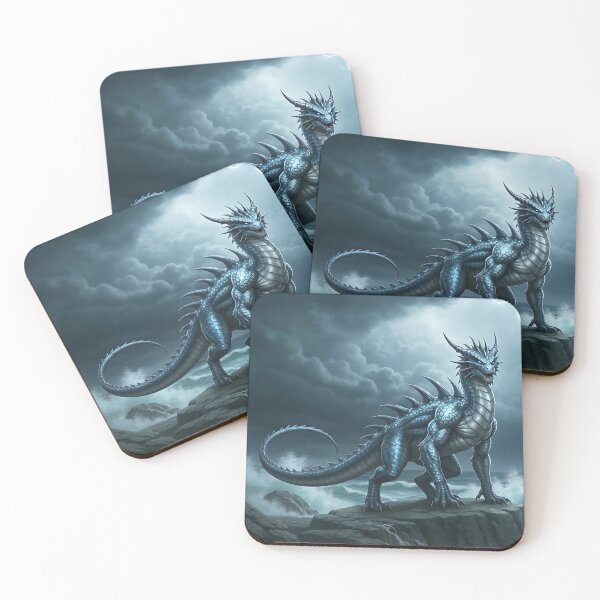 Item preview, Mythical creatures, Power full European dragon in the strom designed and sold by ddtpong27.