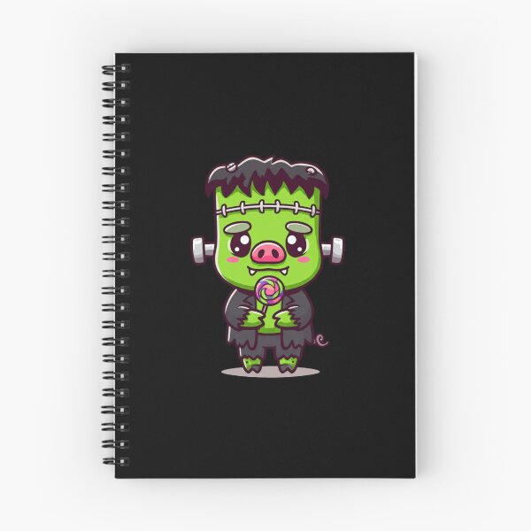 Item preview, Cute Chibi Pig Frankenstein – Funny Kawaii Halloween Design designed and sold by ColorSplash123.