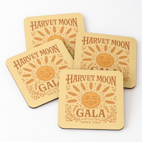 Item preview, Dancing Under The Golden Harvest Moon designed and sold by EdvvinStudios.