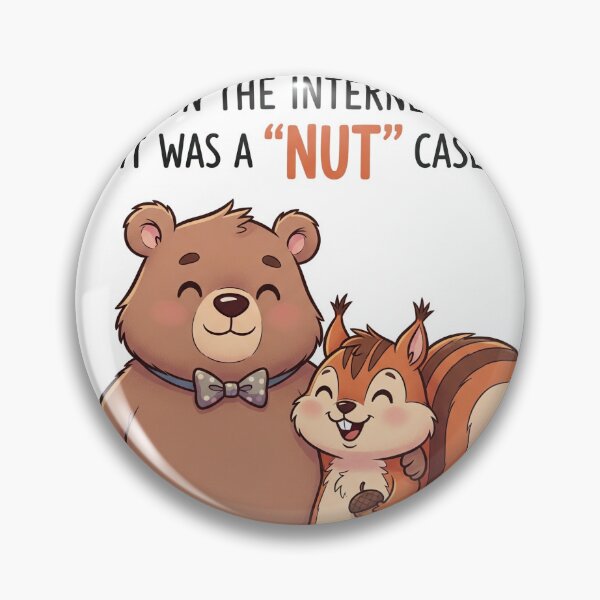 Item preview, Bear and Squirrel Couple designed and sold by MidLifeDadShop.