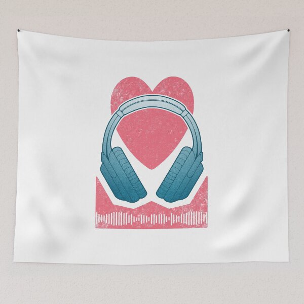 Item preview, Music Lover Headphones designed and sold by ObsidianDaz.
