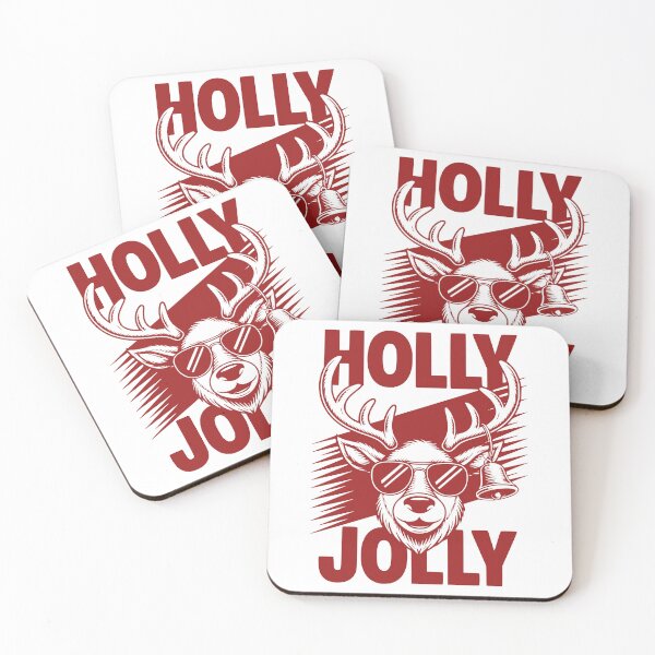 Item preview, Holly Jolly Reindeer – Retro Sunglasses Cool Christmas Design designed and sold by Taans-Creation.