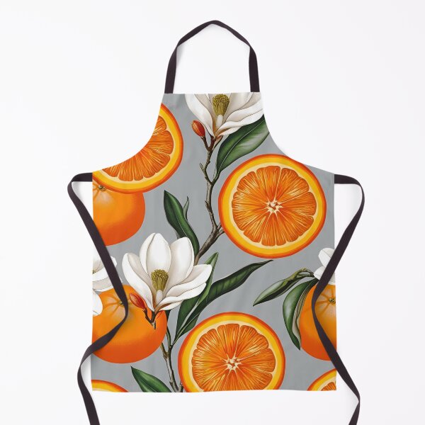 Item preview, Oranges with flowers designed and sold by Anisha Vaz.