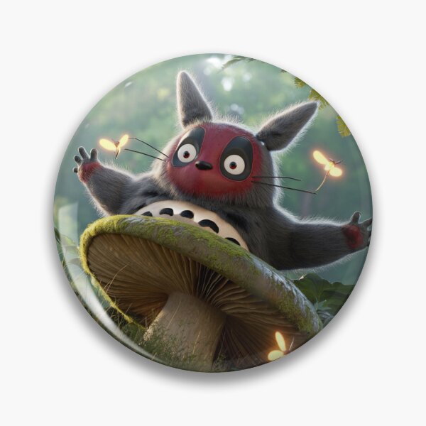 Item preview, Totoro como Deadpool Fusion designed and sold by ArtInventor.