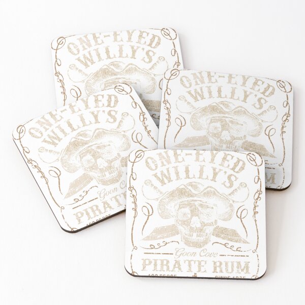 Item preview, One Eyed Willy's Goon Coves Pirate Rums Men Women designed and sold by Danieldeleon2.