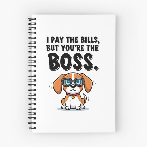Item preview, Dog Boss designed and sold by MidLifeDadShop.