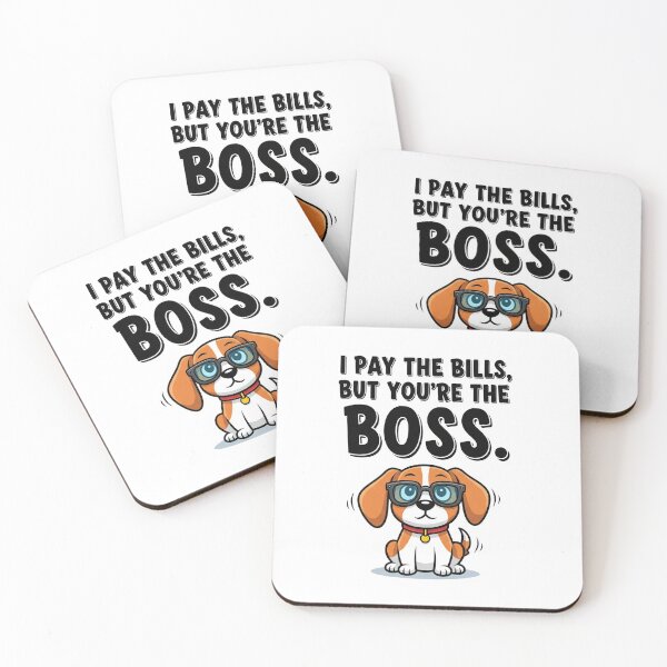 Item preview, Dog Boss designed and sold by MidLifeDadShop.