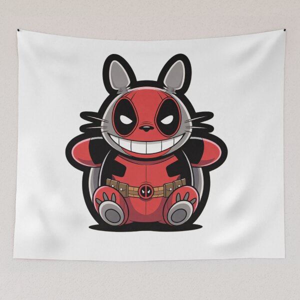 Item preview, Totoro x Deadpool Fusion designed and sold by ArtInventor.
