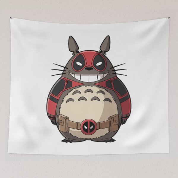 Item preview, Totoro x Deadpool Fusion designed and sold by ArtInventor.