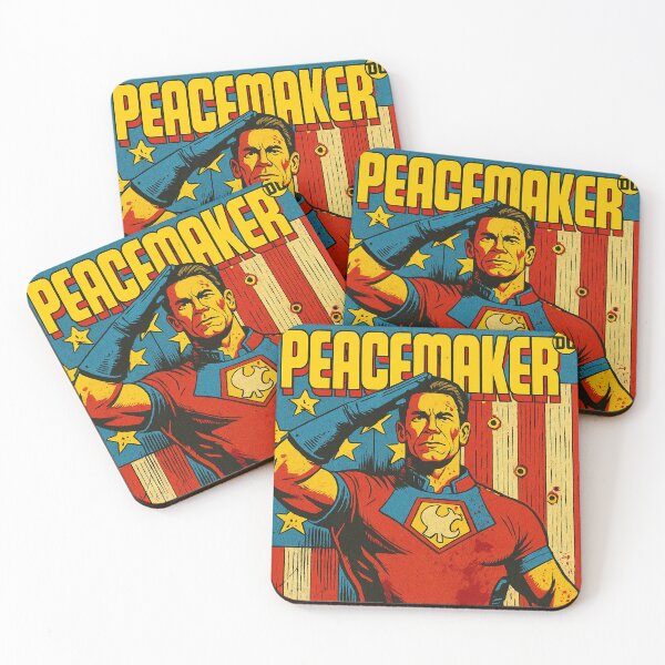 Item preview, Peacemaker Retro Vintage Poster  designed and sold by sentirpotrowol.
