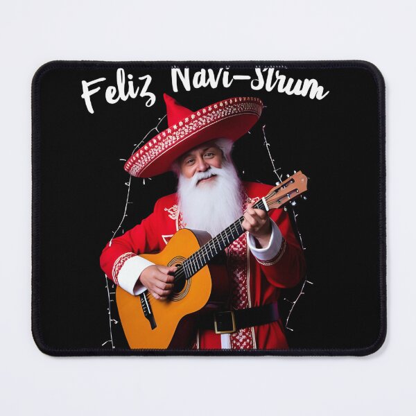 Item preview, Feliz Navi-Strum – Funny Christmas Guitar for Musicians designed and sold by Hintotees.
