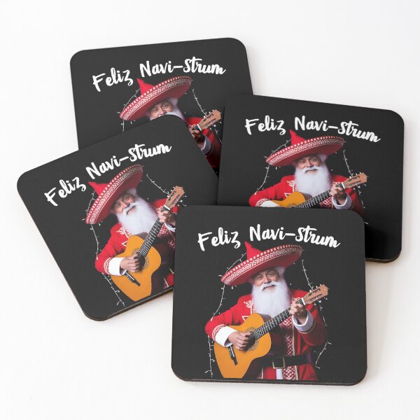 Item preview, Feliz Navi-Strum – Funny Christmas Guitar for Musicians designed and sold by Hintotees.