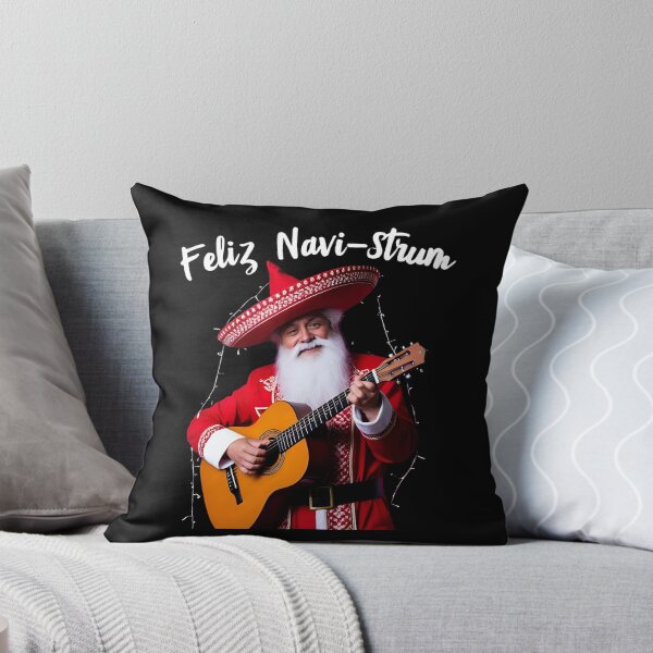 Item preview, Feliz Navi-Strum – Funny Christmas Guitar for Musicians designed and sold by Hintotees.