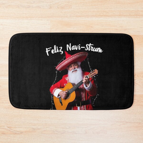 Item preview, Feliz Navi-Strum – Funny Christmas Guitar for Musicians designed and sold by Hintotees.