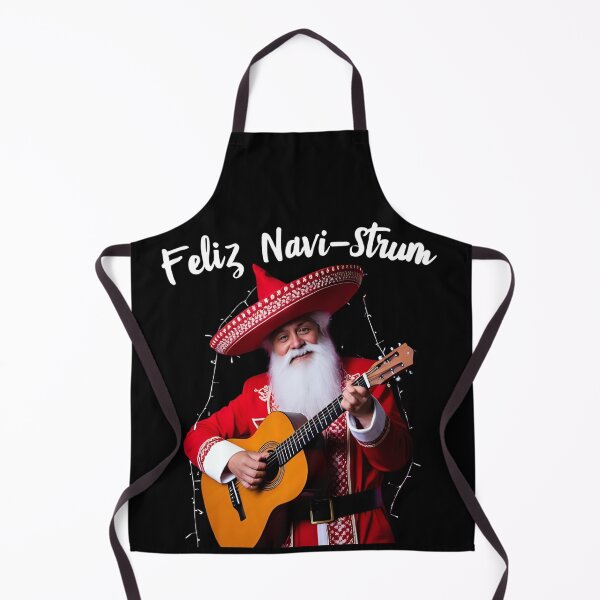 Item preview, Feliz Navi-Strum – Funny Christmas Guitar for Musicians designed and sold by Hintotees.
