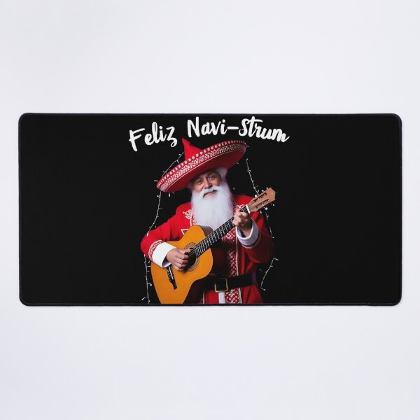 Item preview, Feliz Navi-Strum – Funny Christmas Guitar for Musicians designed and sold by Hintotees.