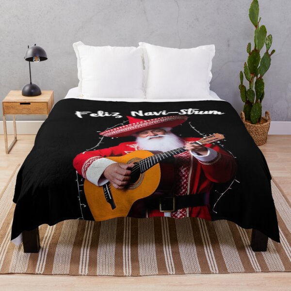 Item preview, Feliz Navi-Strum – Funny Christmas Guitar for Musicians designed and sold by Hintotees.